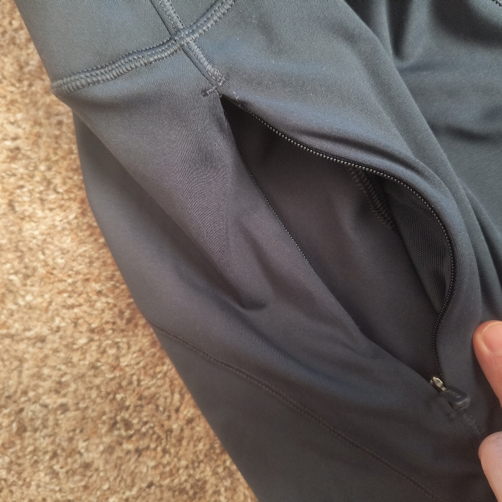 Athleta Navy Blue Rainier Lined Jogger In medium - Picture 3 of 4